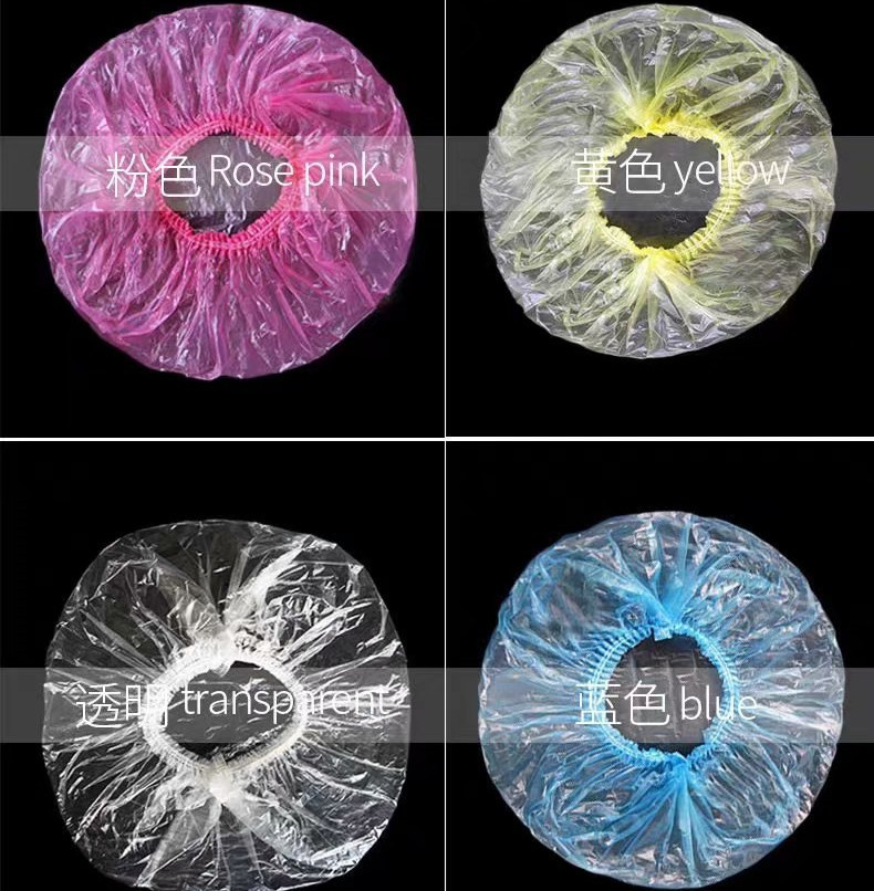 一次性头套加厚防尘防油头帽洗澡淋浴防水浴帽女成人头发焗油染发详情13