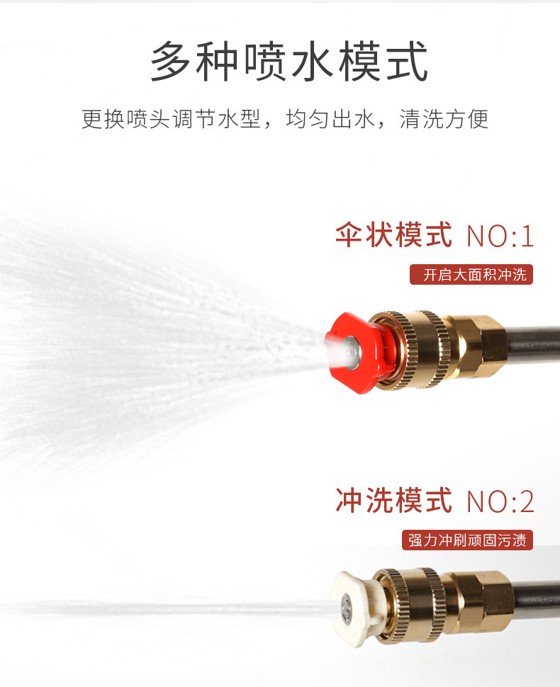 家用洗车水枪电动洗车机充电洗车枪浇花锂电无线高压洗车神器厂家详情7
