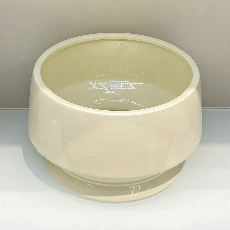 蝴蝶兰花盆盆景专用艺术纯白圆形椭圆形大花盆家具装饰盆栽花盆容器花瓶摆设摆件金堡花瓶详情32