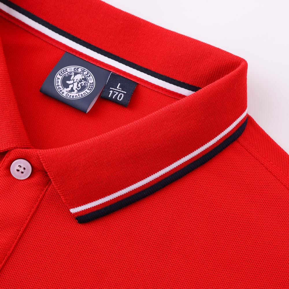 精仿棉polo衫团体工作服定制印字logo广告衫翻领速干短袖刺绣印图详情8