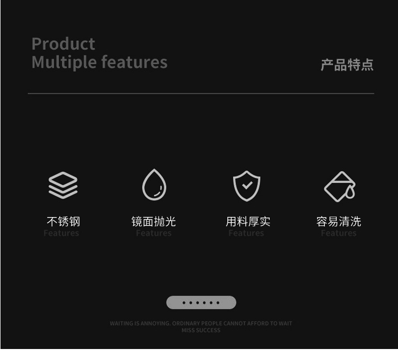 不锈钢水果月饼刀叉套装 中秋礼品餐具家用金银色二齿蛋糕叉套装详情2