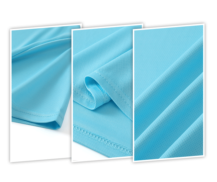 速干工作服短袖t恤夏季广告衫体恤户外运动亲子款圆领T恤定制印花详情12