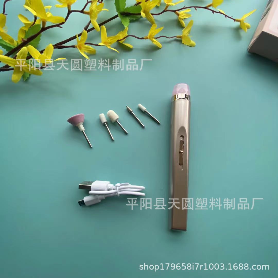 USB electric nail polish grinding machine, pen-type nail trimmer, electric polishing, dead skin removal, nail trimming and grinding machine, exclusively for export. Exclusively for export pic 21