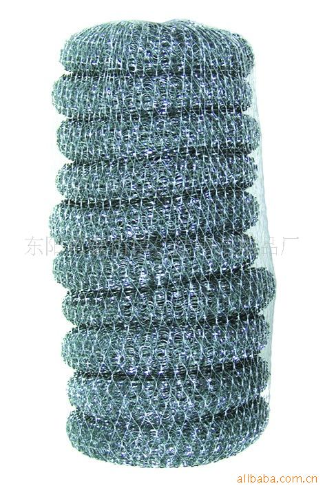 大量供应优质镀锌编织清洁用网球   镀铜网球  镀锌清洁球 镀铜钢详情5