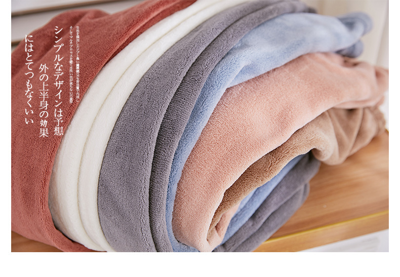Autumn and winter lazy casual pajama pants, fairy warm pants wholesale for home outerwear, with fleece and thickened coral fleece for comfortable toe tightening pic 4