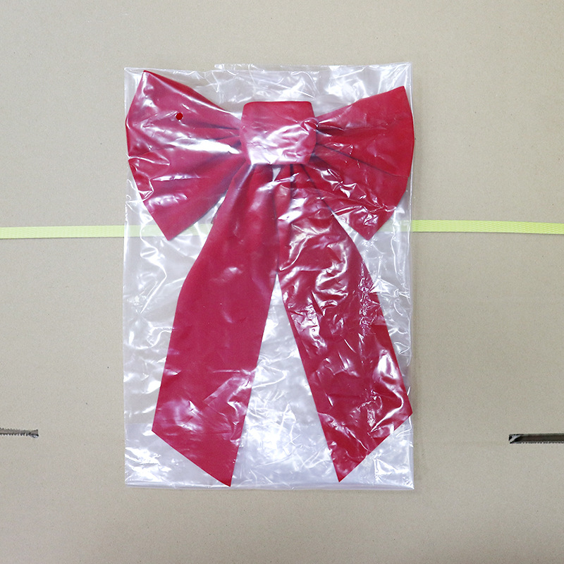 Wholesale red velvet fabric bows, Christmas decorative bows, red bows, Christmas bows pic 9