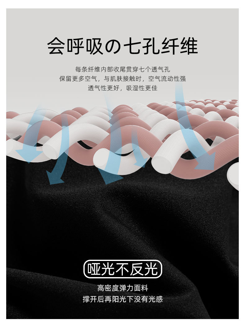 春秋鲨鱼裤紧身高腰收腹提臀芭比裤瑜伽薄黑色打底裤女生外穿批发详情6