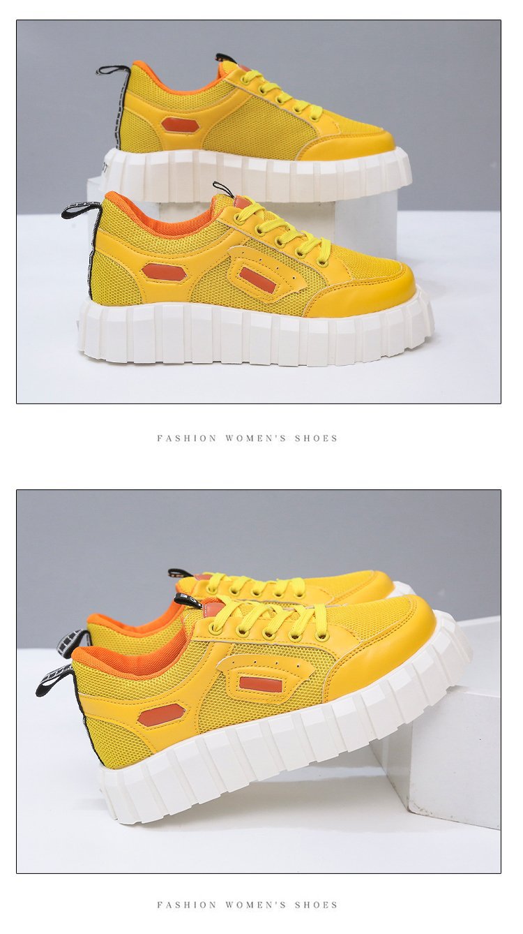 跨境外贸大码2021秋季新款街头时尚潮流圆头厚底女式休闲板鞋单鞋详情26