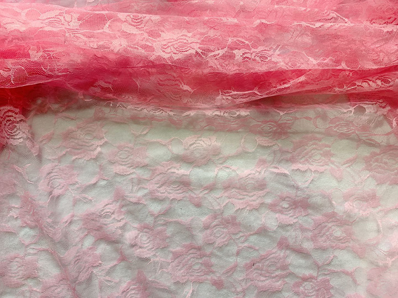 Wholesale and customization of home textile and clothing accessories, non-elastic rose fabric, skirts, wedding dresses, underwear, lace fabric pic 9