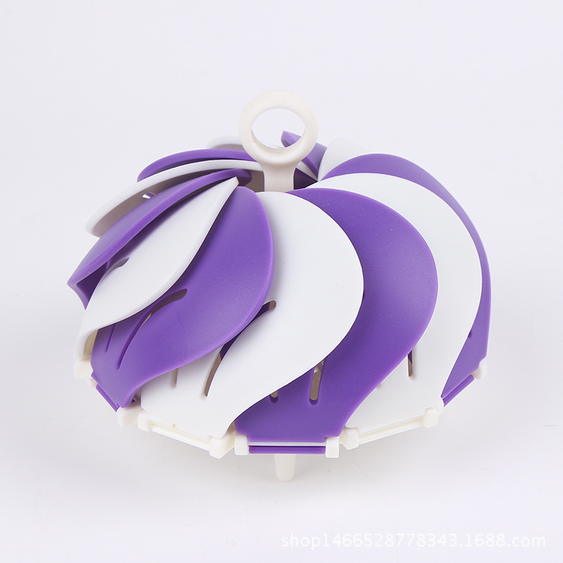 2018 Fashionable and creative stretchable and foldable fruit platter with box, portable plastic fruit platter manufacturer supply pic 10