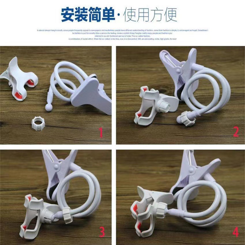茵斯莱曼工厂批发懒人手机支架懒人支架床头桌面直播用手机支架详情6