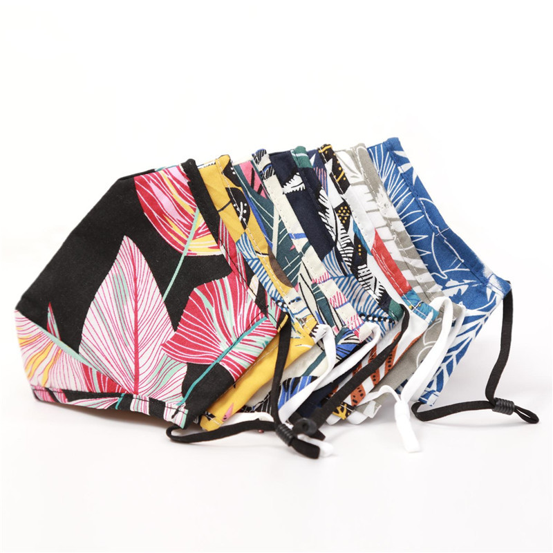 防尘防晒透气口罩 小碎花棉布口罩防粉尘棉布艺口罩厂家批发详情24