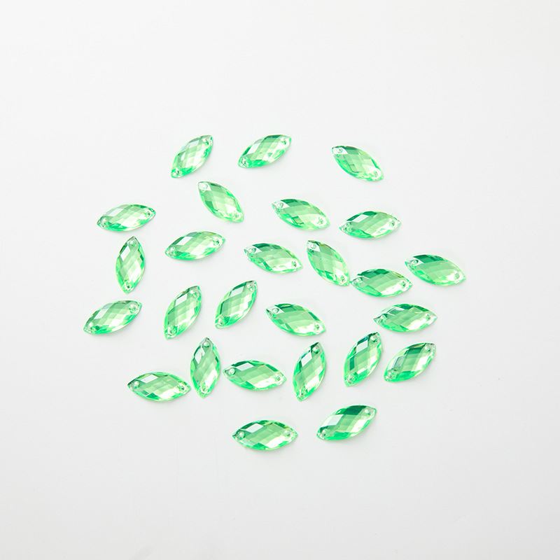 Customized wholesale of circular acrylic satellite drill, hole-free guard stone, AB color drill, DIY clothing accessories and accessories pic 14