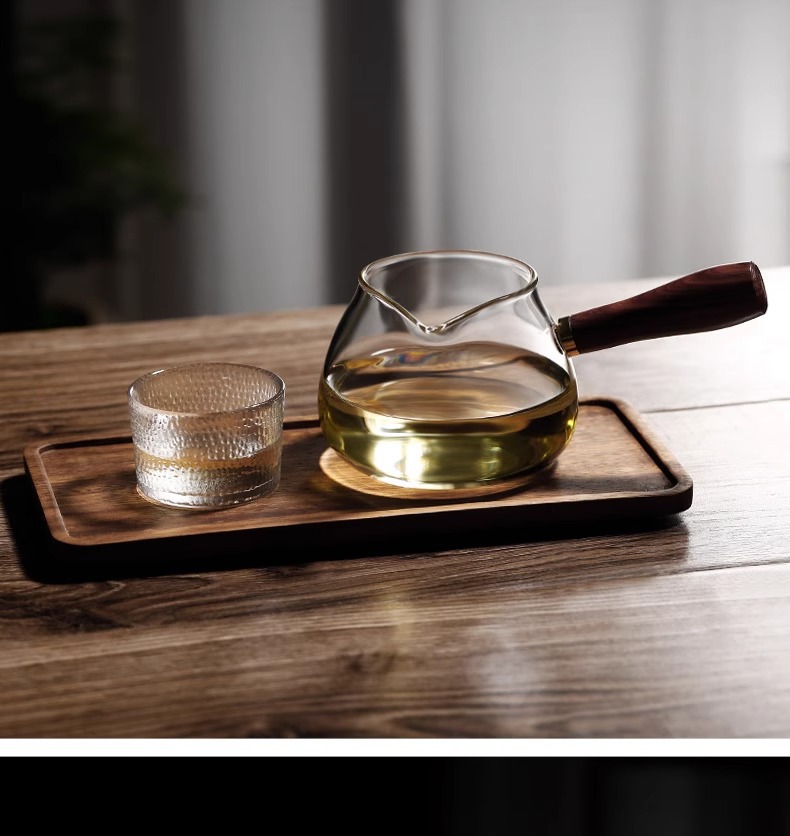 耐热透明小茶杯家用功夫茶具锤纹玻璃家用客厅待客茶杯喝水杯批发详情14