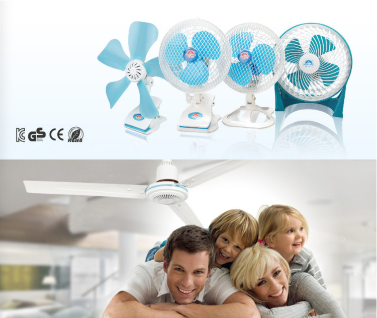 Solar Fan 12v小吊扇 低压直流客厅吸顶吊扇 家用电风扇 FC11-50详情1