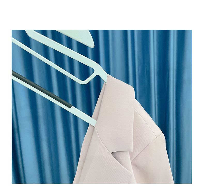 Fish-mouth plastic clothes hanger anti-slip strip clothes hanger, household organization, storage, drying, dry and wet dual-purpose clothes hanger manufacturer wholesale pic 16