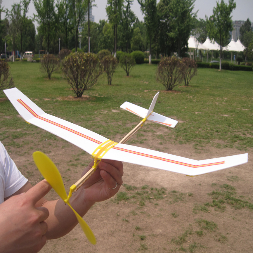 Flying rubber band power aircraft, aviation research and learning, aircraft model assembly, model aircraft assembly, Tianchi competition, aircraft model assembly pic 12