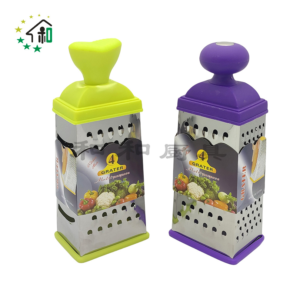 Potato shreds, garlic shreds, radish shreds grater, stainless steel grater, four-sided vertical grater, multi-functional vegetable cutter pic 18