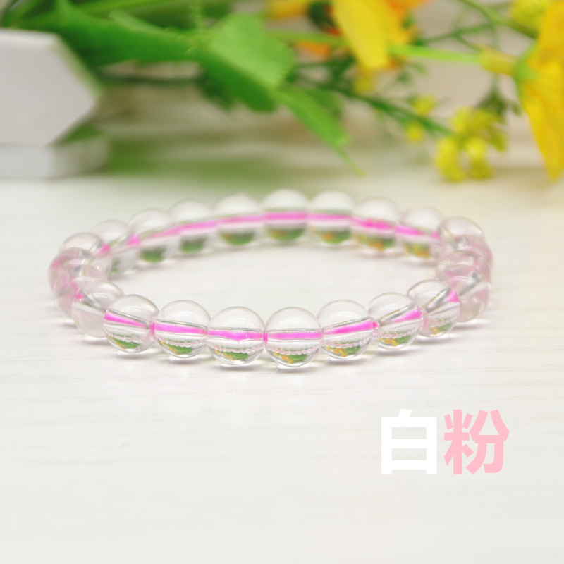 Wholesale glass bracelets, travel street stalls, supply sources of glass bracelets, online store live-streaming gifts, fresh and sweet bracelets pic 12