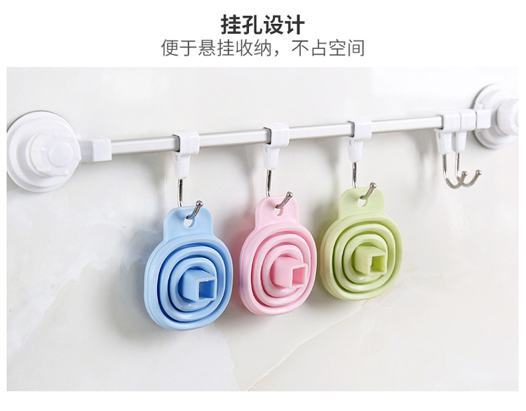 硅胶方形漏斗小号可伸缩加油漏子家用酒漏斗锥形料酒倒油器小漏斗详情8