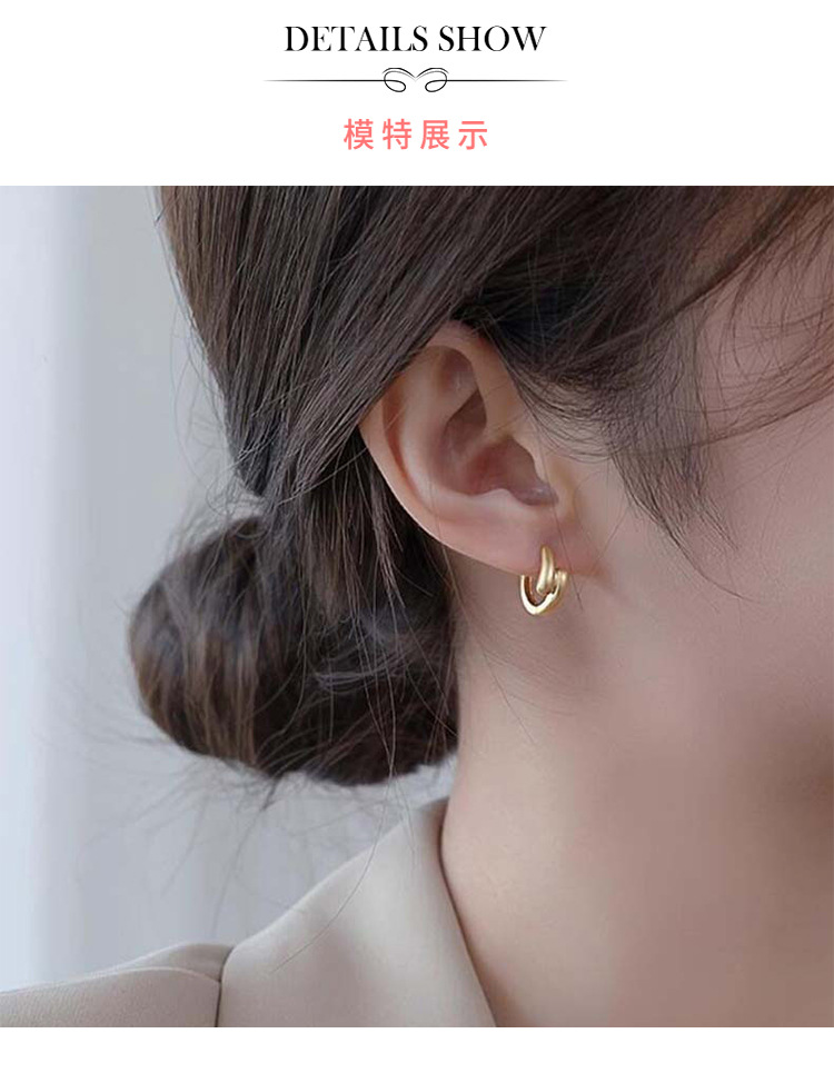 High-end matte, exquisite and small ear rings, ear buckles, unique earrings, new trendy and best-selling earrings and stud earrings in 2024 pic 17