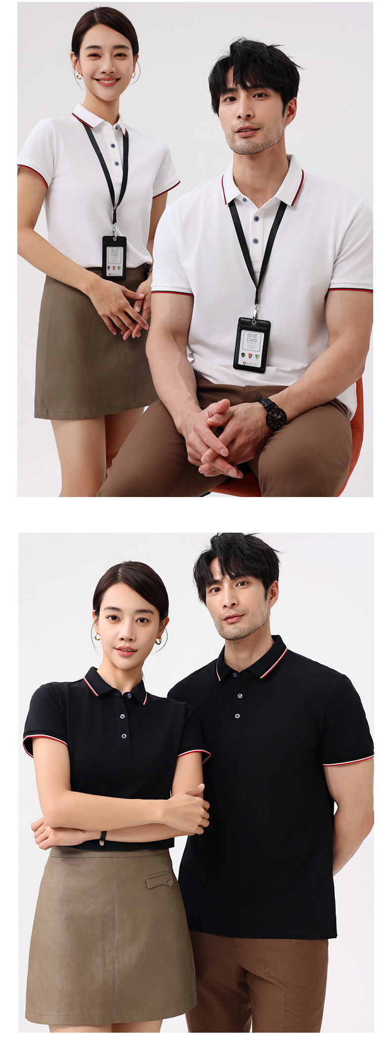 【源头工厂店】短袖POLO衫商务休闲上衣潮T恤海岛棉男装批发现货详情6