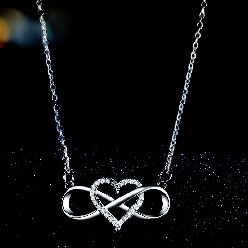 Межконтинентальная wish amazon fashion golden hearts, модель lucky 8 diamond amore, подвеска, ожерелья и украшения pic 20