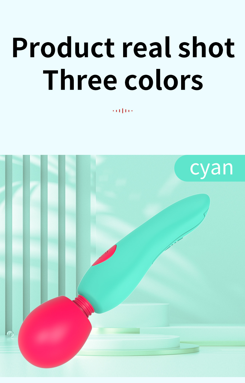 成人用品硅胶AV棒电池按摩女用情趣性玩具自慰器震动棒外贸详情15