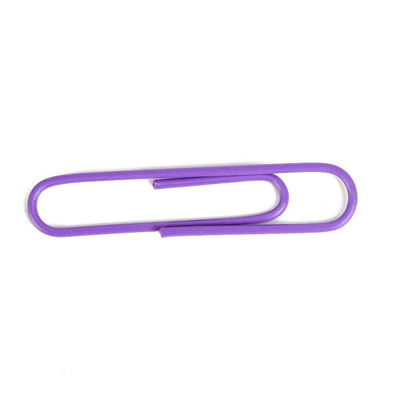 Wholesale color box 50mm paper clips, fluorescent color office drawing paper special fixed paper clips from the manufacturer pic 11