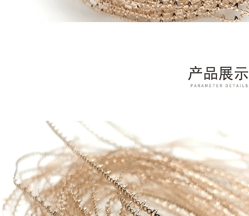 18k gold-plated copper with gold plating, hollowed-out edge line, jewelry and jade, gold-plated wire edge, non-perforated edge wrapping technique, pearl pic 6