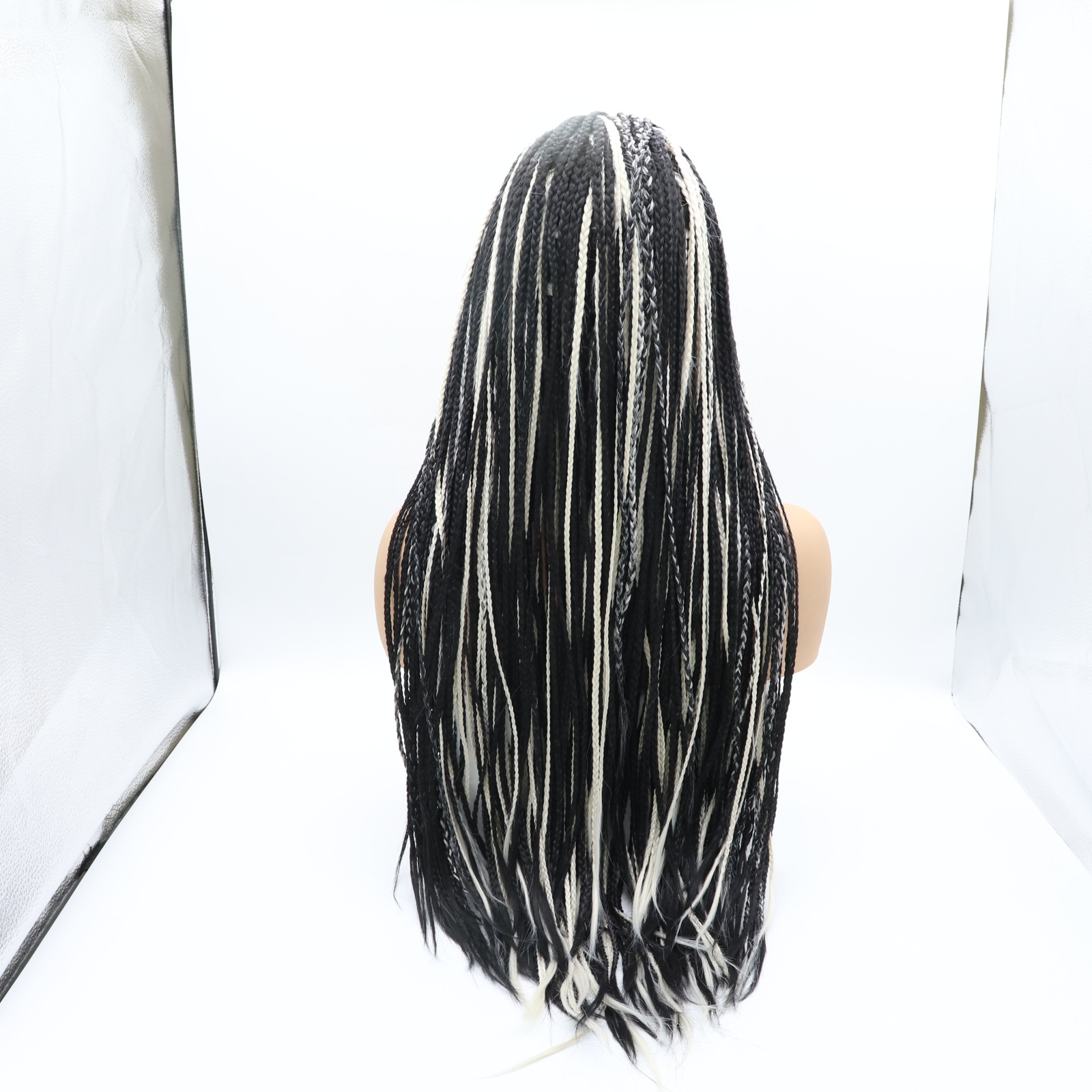 欧美NEWLOOK前蕾丝时尚长发长辫子假发跨境Lace Front Wigs详情21