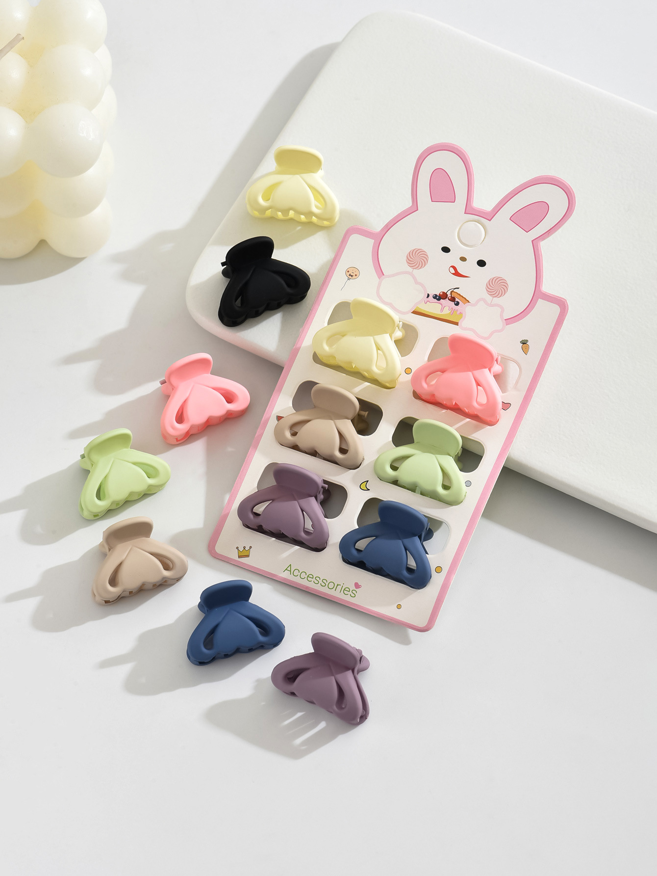 2.5cm迷你小夹子头饰侧边发夹公主头小号抓夹刘海夹韩版彩发饰女详情15