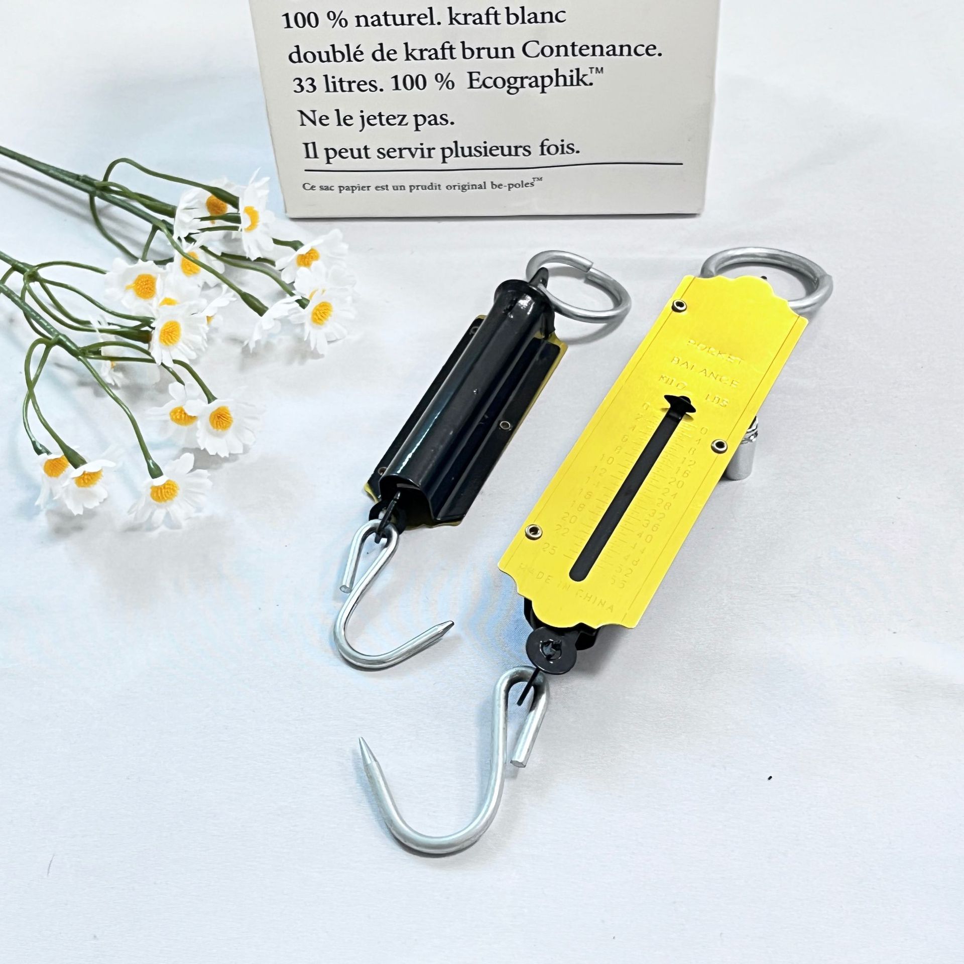 便捷式机械手提秤老式计量实验称买菜秤50kg弹簧秤吊秤详情7