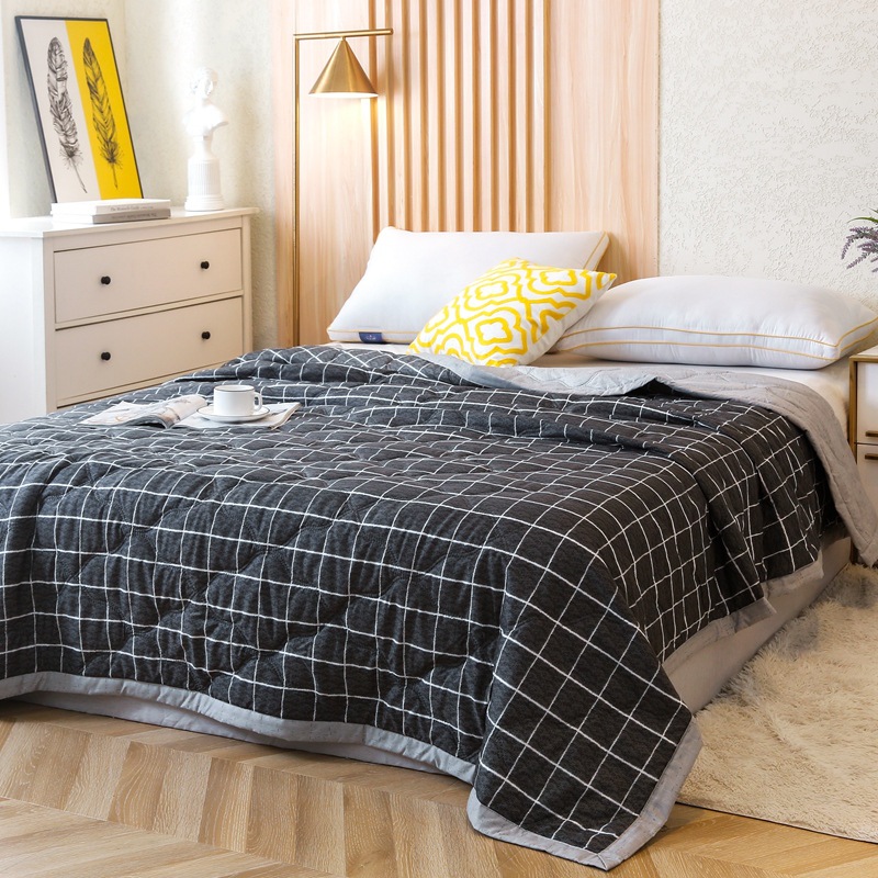 夏季水洗棉夏凉被床上用品水洗空调夏被单双人被芯学生宿舍薄被子详情29