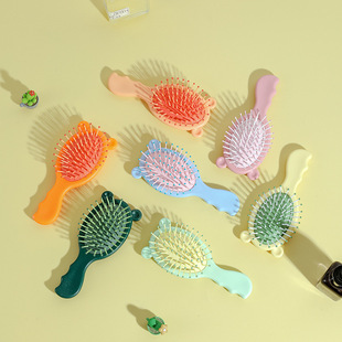 家用卷发梳子批发男女气垫气囊按摩梳排骨梳内扣造型美发圆筒滚梳详情3