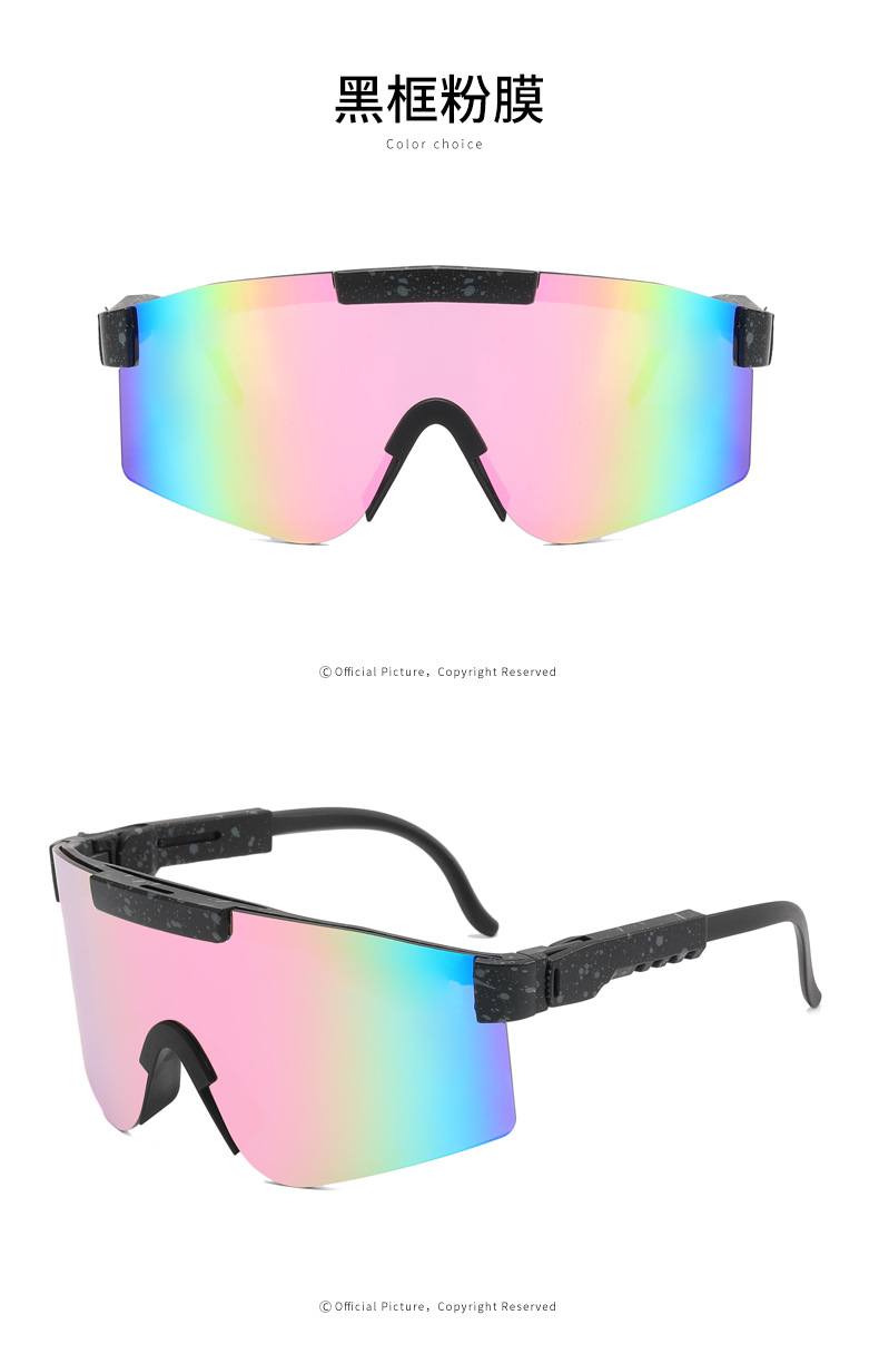 Wholesale of new cross-border outdoor sports sunglasses for women from Europe and America, anti-ultraviolet sunglasses for men pic 64