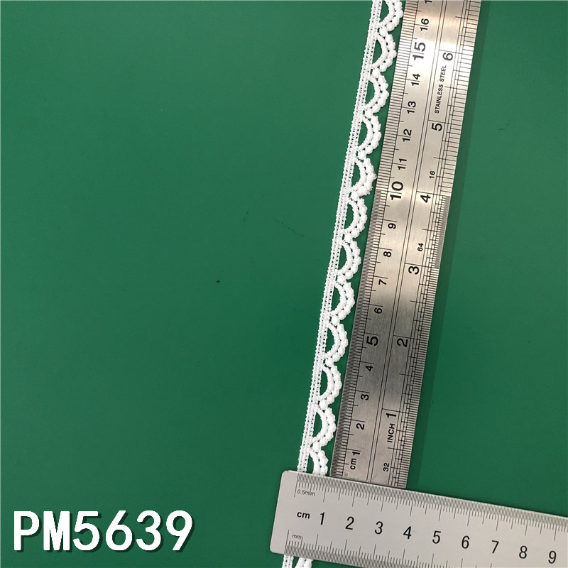 New Lolita embroidery water-soluble lace, milk silk single-sided small flower wave lace, lace with barcode pic 25