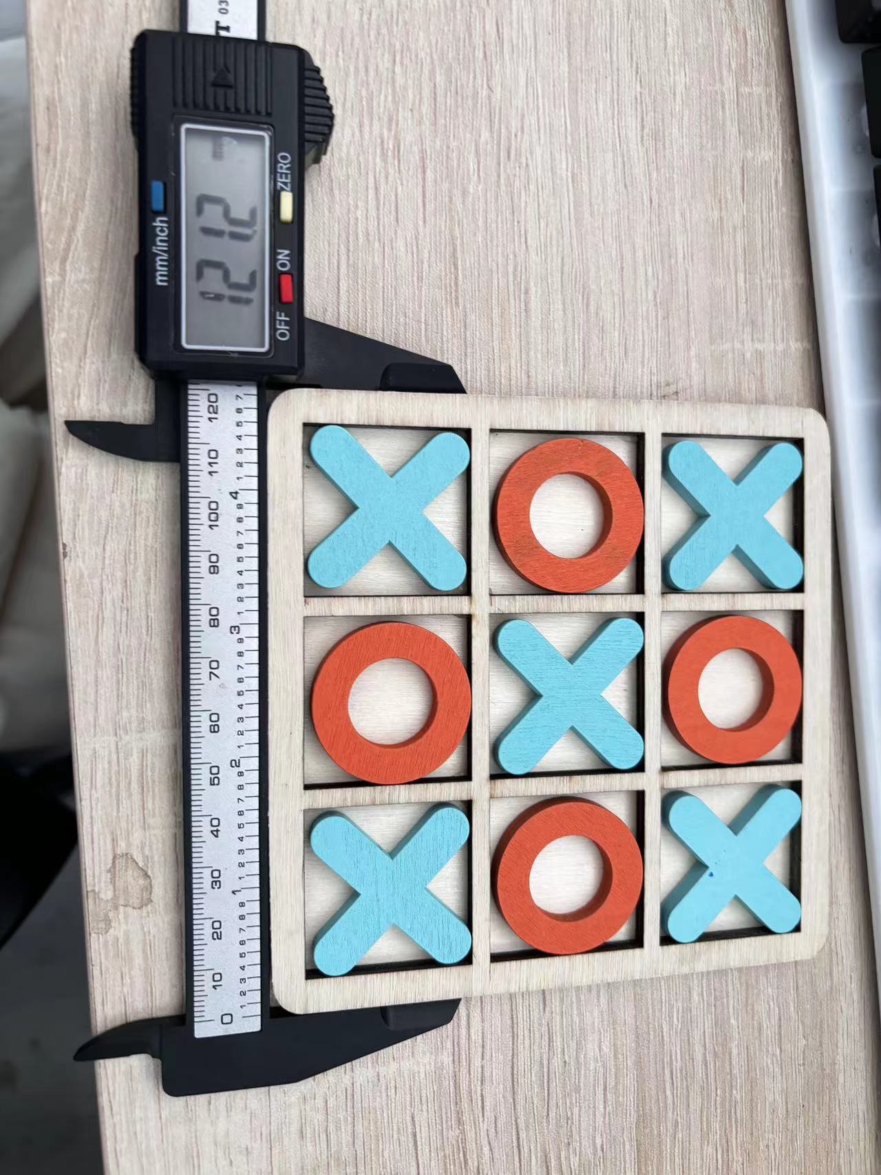 木质井字棋XO九宫格儿童早教益智逻辑思维训练对战桌游幼儿园玩具详情5