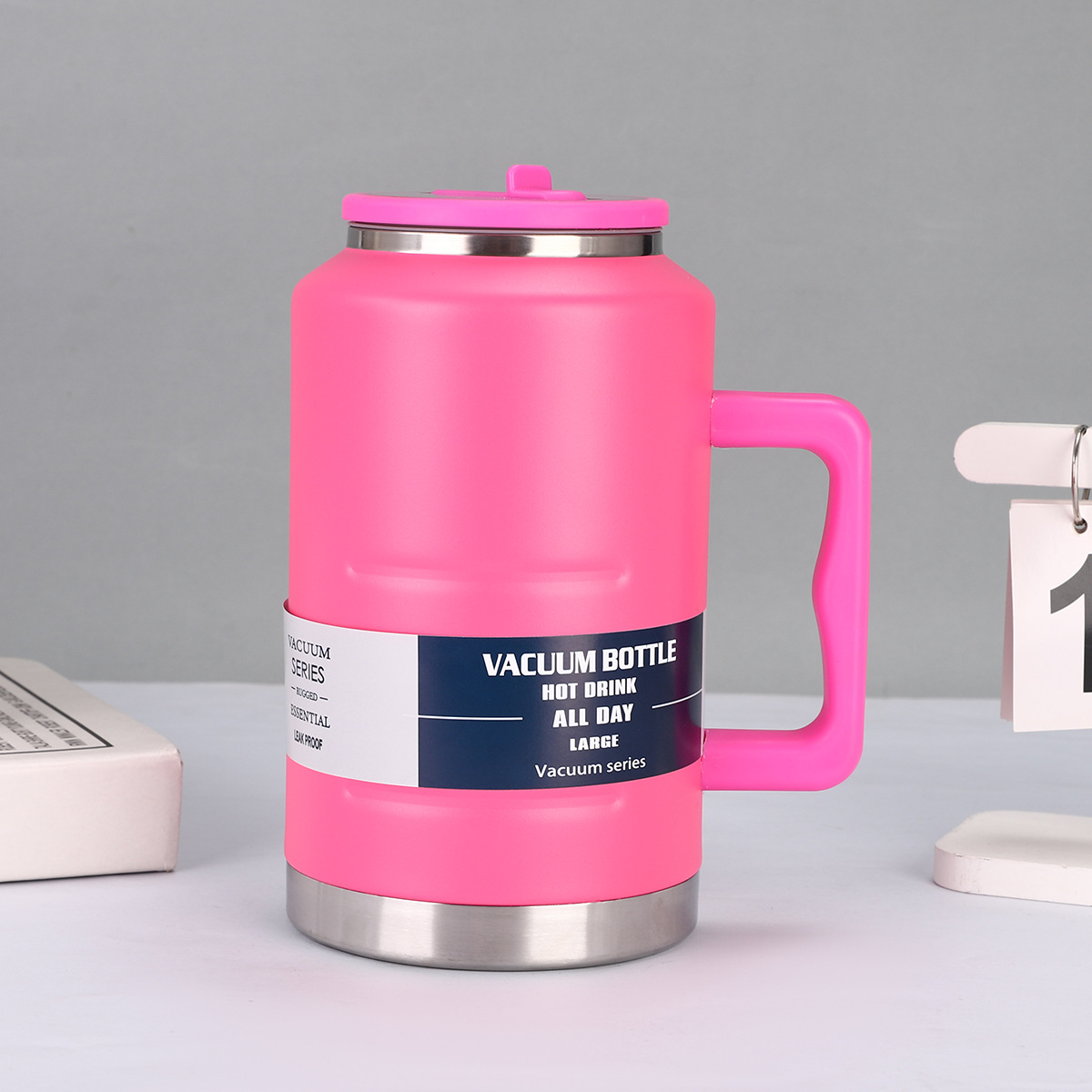 304不锈钢真空吸管保温杯大容量手柄吨吨桶户外便携双层运动水壶详情11