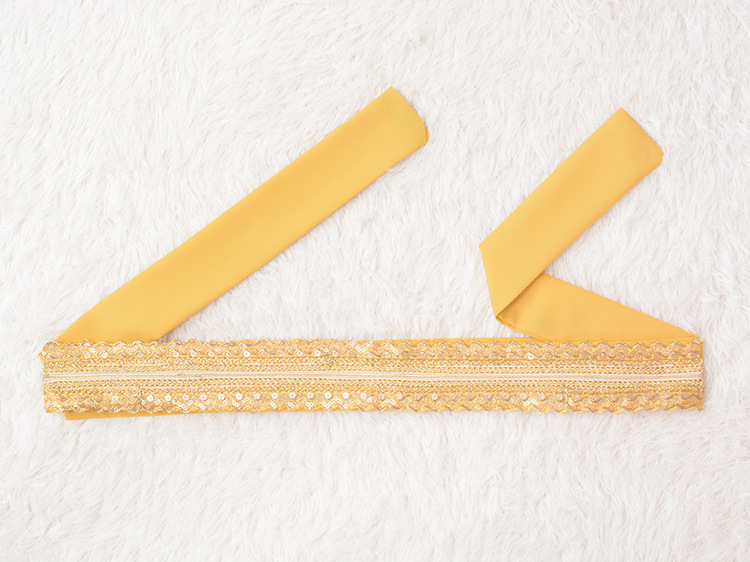 MT098中东外贸迪拜穆斯林长袍女装 刺绣金色珠片花边连衣裙 abaya详情35