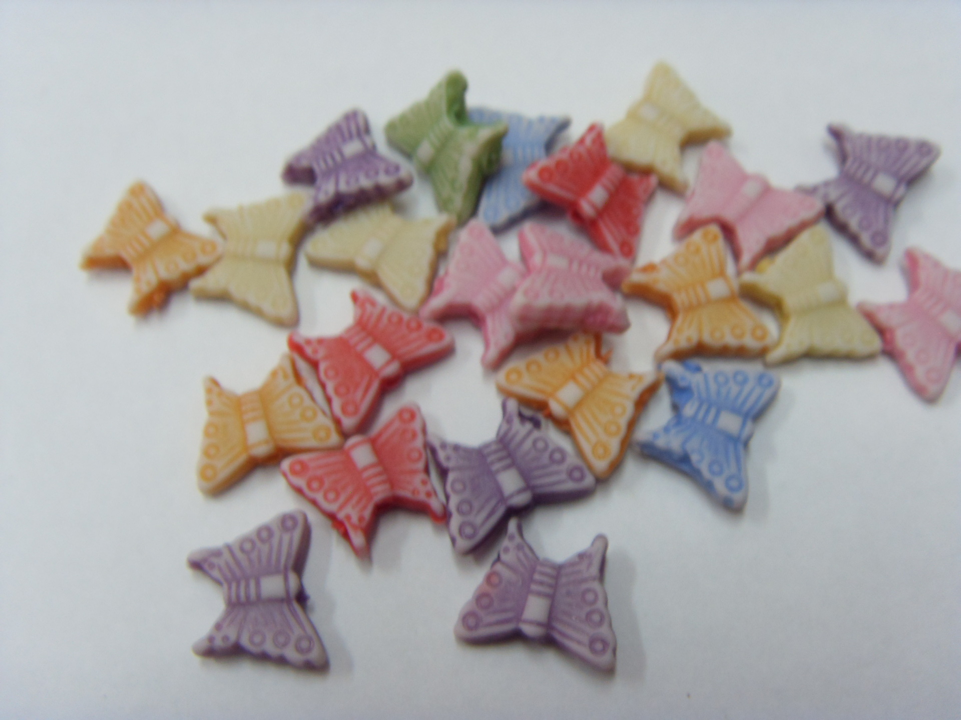Factory wholesale DIY acrylic imitation jelly color imitation pearl clothing accessories, electroplated beads, antique beads pic 9