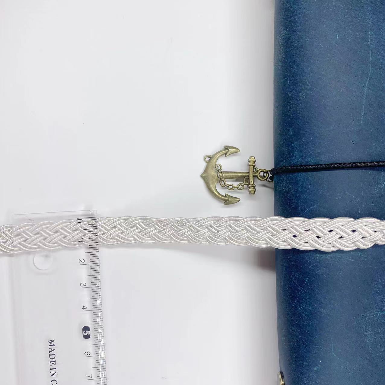 8mm, 13mm braided lace webbing, diy handmade hats, clothing headbands, twisted fabric clothing accessories pic 7