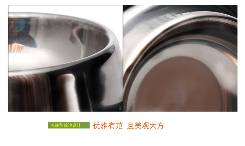 宠物食具 不锈钢狗碗宠物碗 泰迪金毛狗食盆大小号现货批发 不锈钢宠物盆 宠物用品 猫碗 猫盆 狗碗 狗盆 狗狗食具   详情6