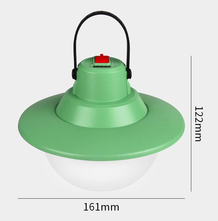 New type of bulb camping lamp, flying saucer bulb camping lamp, spherical camping lamp, straw hat camping lamp, bulb outdoor lamp pic 9