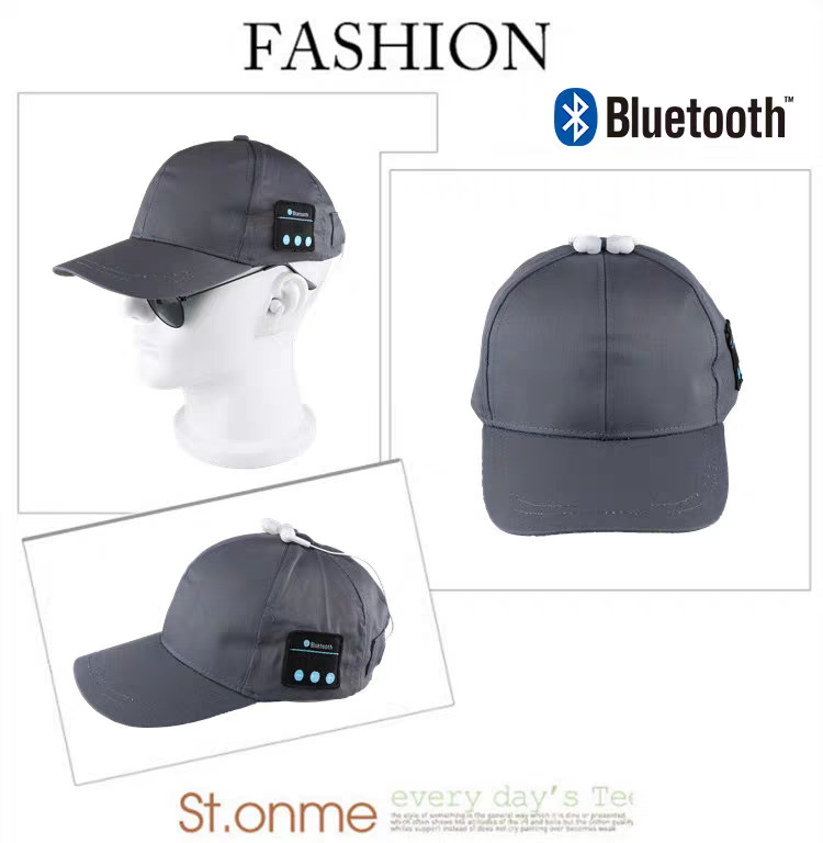 Wholesale personalized baseball caps, headphone caps, audio caps, unisex Bluetooth music headphones and baseball caps from the manufacturer pic 16
