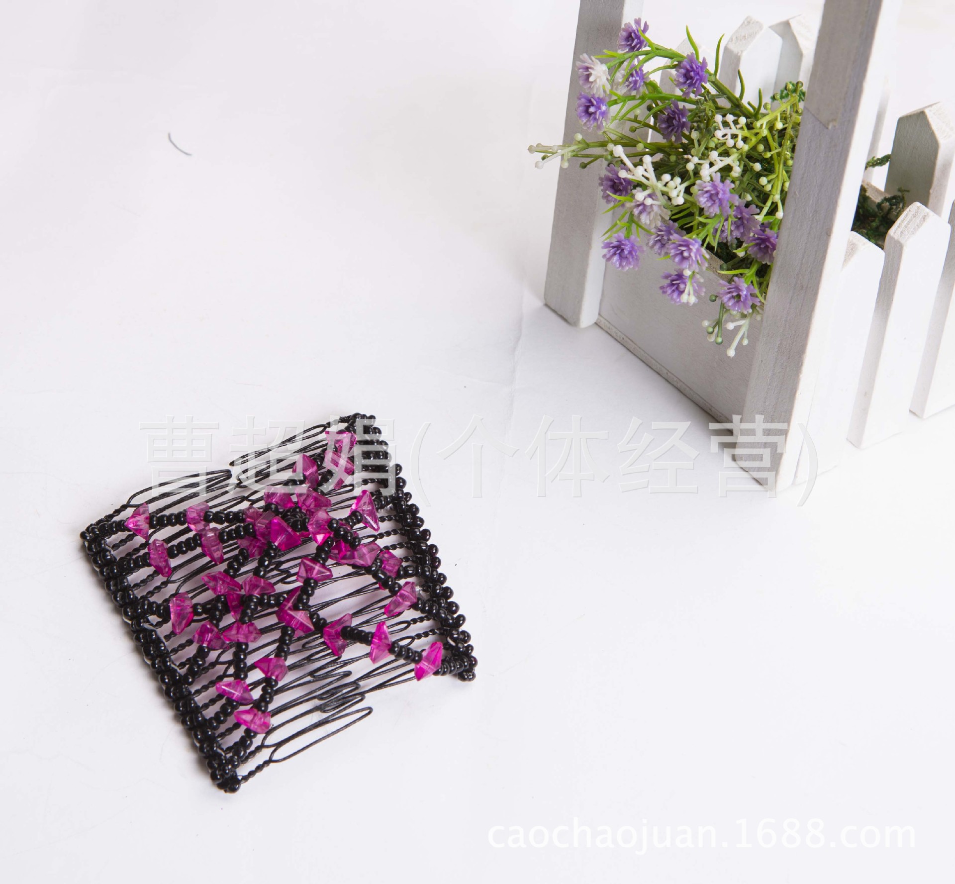 New magic beaded hair accessories, hair combs, hair perches, hair clips, headwear, hair combs, wholesale 2-yuan store supply, factory direct pic 8