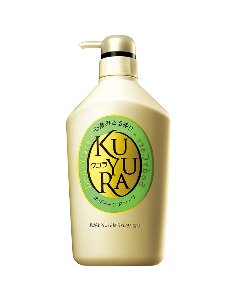 可/悠然美肌沐浴露批发持久留香沐浴液550ml清洁保湿温和滋润泡沫详情5