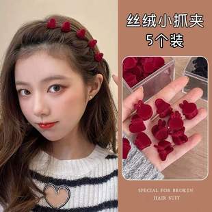 韩国东大门气质褶皱宽边纯色发箍发卡时尚复古压发韩版头箍发饰女详情16