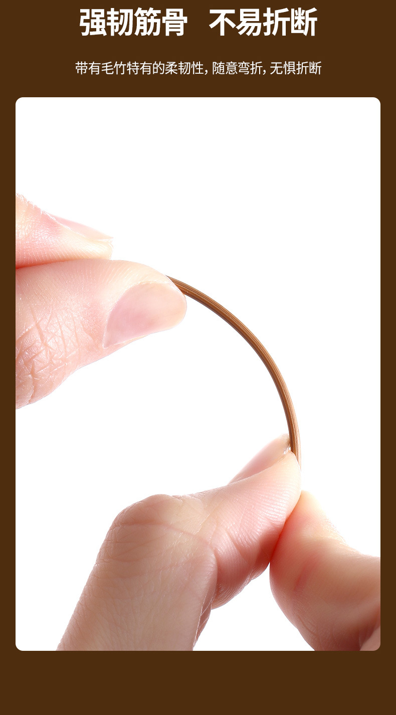 FaSoLa disposable carbonized bamboo toothpicks can be independently canned for home and restaurant use. 2 cans of fruit picks and fruit forks pic 8