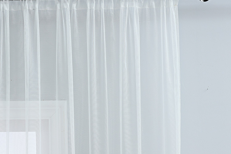 Cross-border exclusive Amazon curtain finished products, American-style embroidered window screens, small curtains, semi-blackout curtains, fabric wholesale pic 15